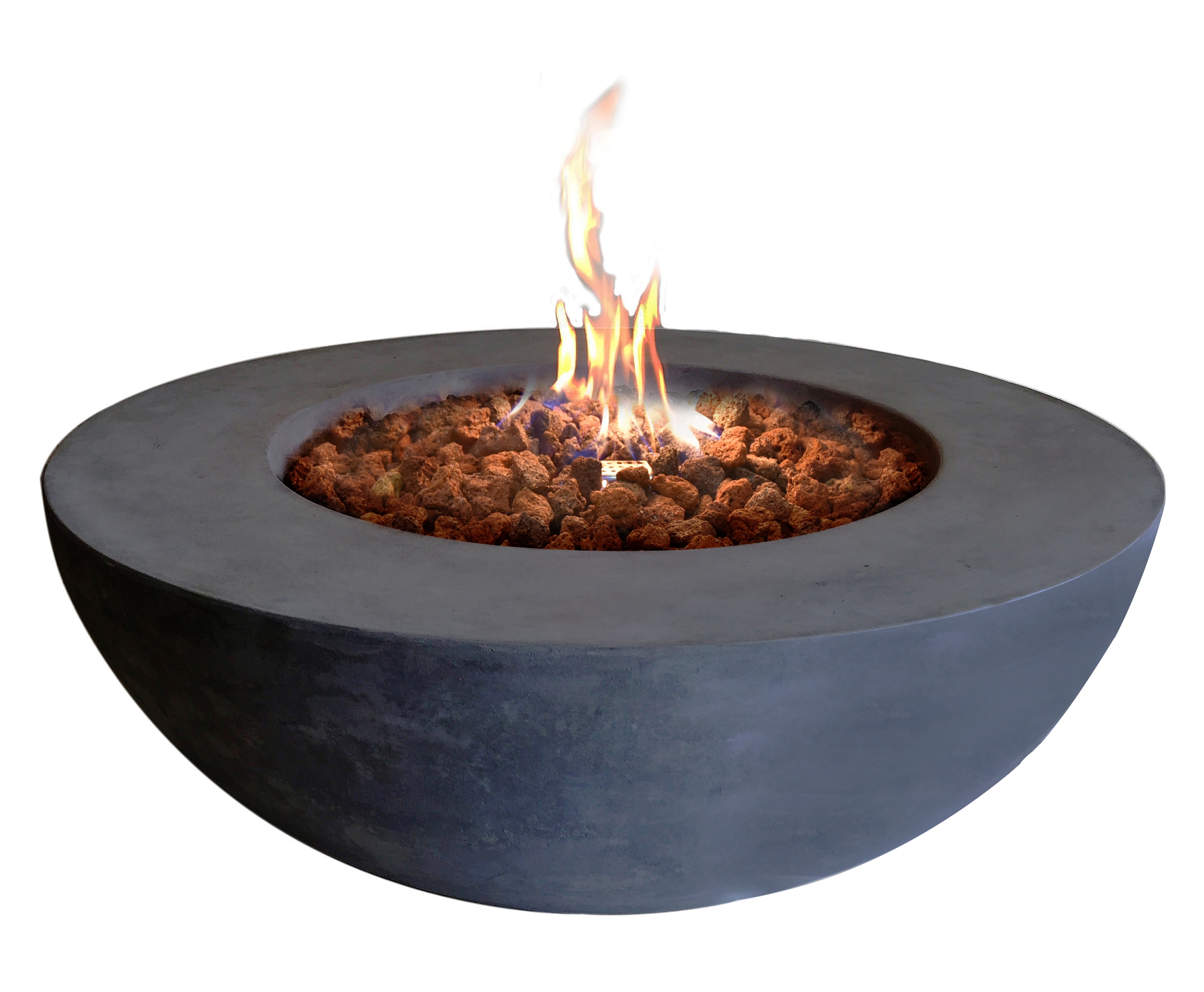 LUNAR FIRE BOWL – DARK GREY